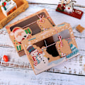 Miniatyrbild 5 av 10: 3/6/9/12 stk Kraft papir slik æsker Jul slik poser 9 stk 9pcs