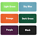 Miniatyrbild 3 av 10: 1 stk Databordmatte Tastatur Musematte Laptoppute SVART black