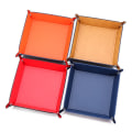 Miniatyrbild 7 av 10: Dice Tray Desktop Storage Box Pelilauta PUNAINEN red