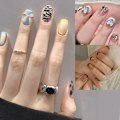 Miniatyrbild 7 av 9: 24stk False Nails Short Square X005 X005 X005