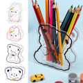 Miniatyrbild 10 av 10: Creative kynäpidike 4 4 4