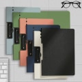 Miniatyrbild 7 av 10: A4-filmappe skriveblokk SVART Black