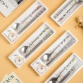 Miniatyrbild 8 av 10: Mat Ätpinnar Sked Set Dessertskedar MANGO MANGO Mango