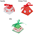 Miniatyrbild 2 av 10: 10 KPL Xmas Laukut Candy Box XMAS TREE XMAS TREE Xmas Tree