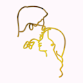 Miniatyrbild 3 av 10: Cake Toppers Abstract Lovers TYYPPI 1 TYYPPI 1 Type 1