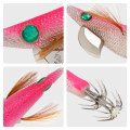 Miniatyrbild 9 av 10: kudos Squid Hook Octopus Bait COLOR B COLOR B Color B