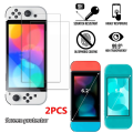 Miniatyrbild 10 av 10: 2STK Skærmbeskytter Hærdet glas TIL SWITCH OLED FOR SWITCH For Switch Oled