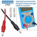 Miniatyrbild 6 av 8: 16 kpl 1 set Universal Digital Multimeter Probe 90cm neula