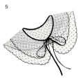 Miniatyrbild 1 av 10: Lace Fake Collar Avtagbar False Collar 5 5