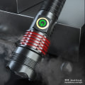 Miniatyrbild 8 av 10: Kraftig LED lommelygte Zoom lommelygte Power Display