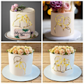 Miniatyrbild 5 av 10: Cake Toppers Abstract Lovers TYYPPI 1 TYYPPI 1 Type 1
