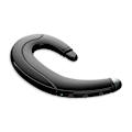 Miniatyrbild 3 av 10: Bluetooth Headset Trådløs Øreprop SORT black