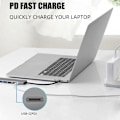 Miniatyrbild 5 av 10: USB C HUB Type-C splitter 6-I-1 TYPE B 6-in-1 Type B