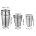 Miniatyrbild 2 av 10: 4 st Resekoppar Set Camping Cup Mugg L L