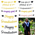Miniatyrbild 5 av 10: Grattis Graduation Banner Hanging Banner C C C
