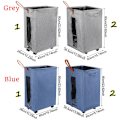 Miniatyrbild 2 av 10: Rolling Wheels Laundry Hamper Vaatekori SININEN 2 Blue