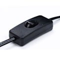Miniatyrbild 6 av 10: Lamppu Power Riippuvalaisimet Johdot EU PLUG MUSTA EU PLUG EU plug Black