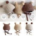 Miniatyrbild 7 av 10: Virkattu Vauvanhattu Baby toddler Pipo RUSKEA brown