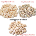 Miniatyrbild 5 av 10: 40/50 stk Seashell cowrie shells bulk løse perler GRÅ-50 STK Grey-50pcs