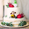Miniatyrbild 5 av 6: Cupcake Toppers -kakkukoristeet 6 6