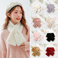 Miniatyrbild 9 av 10: Cross Scarf Halsduk Wrap WINE RED Wine Red