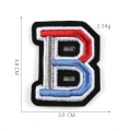 Miniatyrbild 9 av 10: Alfabet Patch Bogstaver Patches J J J