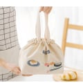Miniatyrbild 7 av 10: Matpose Matboks NAVY BLÅ DRAWSTRING DRAWSTRING Navy Blue Drawstring-Drawstring
