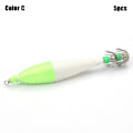 Miniatyrbild 1 av 10: 1/5 KPL Squid Hook Octopus Bait COLOR C COLOR C Color C