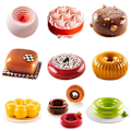 Miniatyrbild 3 av 10: Silikoneforme til tipning af sukkerform STYLE 6 STYLE 6 Style 6