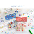 Miniatyrbild 3 av 7: 45 stk collagemateriale Dagbokklistremerker C C C