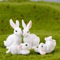 Miniatyrbild 7 av 10: Miniatyyri kanin hahmohartsipupupatsas NO. 6 NO. 6 No. 6