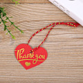 Miniatyrbild 1 av 10: 100 stk Takkemerker Kraft Gavekort RØD 07-HJERTEFORMET red 07-Heart-shaped-07-Heart-shaped