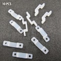 Miniatyrbild 1 av 9: 10/50 kpl Fixer Silicon Clip LED-nauhavalolampputeippi 10 kpl 10 PCS