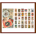 Miniatyrbild 9 av 10: 60 STK Stickers Seal STYLE-1 STYLE-1 Style-1