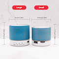 Miniatyrbild 2 av 10: Trådløs højttaler Bluetooth 4.1 subwoofer højttaler SORT L Black L