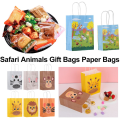 Miniatyrbild 7 av 10: 6 stk Gavepose Slikpakke 15X8X21CMZEBRA ZEBRA 15x8x21cmZebra