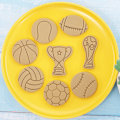 Miniatyrbild 6 av 10: 8st/ set World Cup Form 3D Cookie Cutter