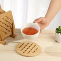 Miniatyrbild 7 av 10: Bamboo Matt Placemat THREE GRID KOLME GRID Three grid