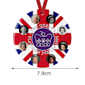 Miniatyrbild 3 av 10: Drottning Elizabeth II Ornament Juldekoration C C