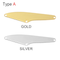 Miniatyrbild 3 av 10: 9,9 cm 23 g paljettbete Abborre Bionic Bait SILVER C-11G C-11G silver C-11g-C-11g