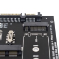 Miniatyrbild 8 av 10: Sovitinlevy M.2 MSATA - SATA BLACK Black