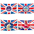 Miniatyrbild 7 av 10: Queen Platinums II Flag 2022 Queen Banner C C C