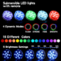 Miniatyrbild 8 av 10: Dykbare LED-lys Undervandsnatlamper 4 LAMPE 2 4 Lamp 2 controller