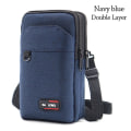 Miniatyrbild 1 av 10: Vyötärölaukku Vyötärö Fanny Pack NAVY BLUE DOUBLE LAYER DOUBLE LAYER navy blue Double Layer-Double Layer