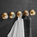 Miniatyrbild 8 av 10: Messing Robe Krok Vegghenger D D D