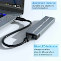 Miniatyrbild 5 av 10: M.2 SSD-deksel USB 3.1 til NGFF NVME Adapter Converter MODELL-1 Model-1