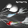 Miniatyrbild 7 av 10: Metal Fiskeagn VIB Lure FARVE E -17G FARVE E -17G Color E -17g