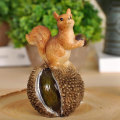 Miniatyrbild 1 av 8: Ekorrnötsprydnader Djurskulptur 3 3 3
