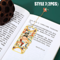 Miniatyrbild 1 av 10: 2ST Bokmärkesbokklämma i mässing STYLE 7 STYLE 7 Style 7