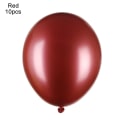 Miniatyrbild 1 av 10: 10/20 stk 10" Latex Ballong Oppblåsbare Leker Tykk Krom RØD red 10pcs